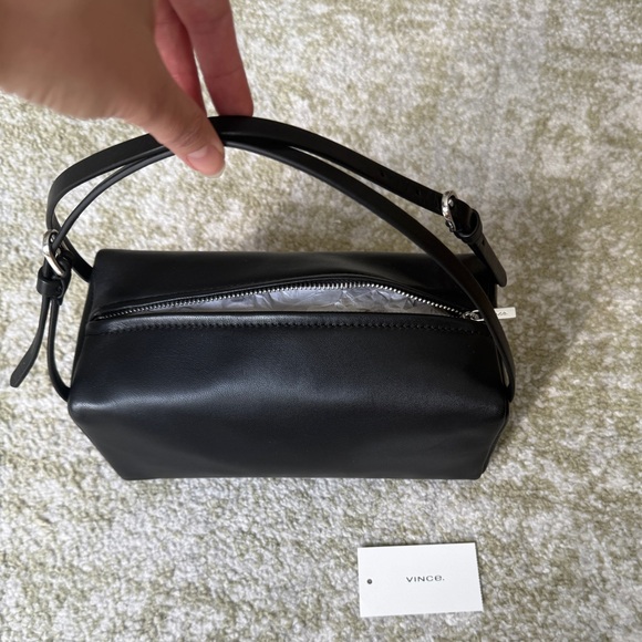 Vince Josie Leather Top-Handle Bag - Picture 5 of 8